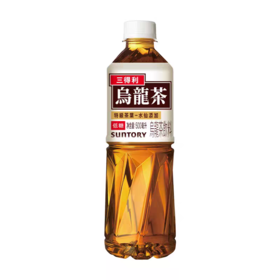 三得利500ml低糖乌龙茶饮料