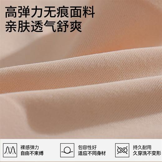 大胸界“提拉女神”“纸片人”上身--显瘦!显小大容量全罩杯文胸8138# 商品图7