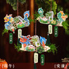 端午节手工diy竹编龙舟儿童亲子艾草船暖场活动自制龙船材料包 商品缩略图1