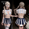 【情趣内衣】霏慕&谜姬 绿茵场足球宝贝制服套装ZY180 商品缩略图9