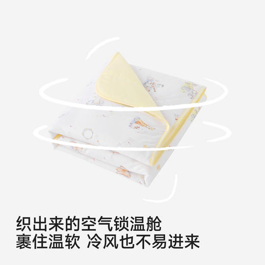 【商场同款】英氏婴儿夹棉被子幼儿园秋冬通用加厚保暖抗菌被芯 商品图2