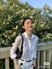 LA夫劳伦老钱风宽松翻领亚麻衬衫男女同款 商品缩略图4