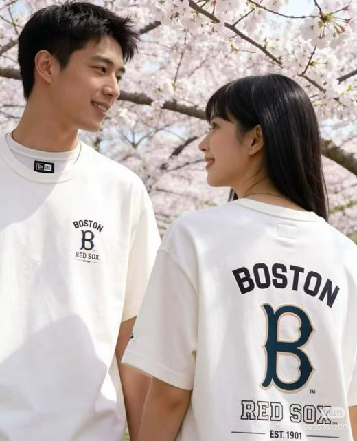 New Era纽亦华 2026 新款 MLB 情侣短袖 T恤 商品图0