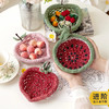 苏苏姐家织果收纳篮手工diy编织钩针烁光毛线团自制创意收纳材料包 商品缩略图0
