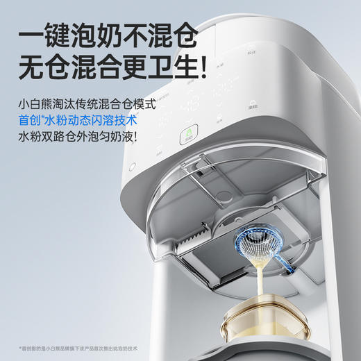 小白熊 智能自动奶粉冲泡一体机奶液混合版贝多芬II代 商品图2