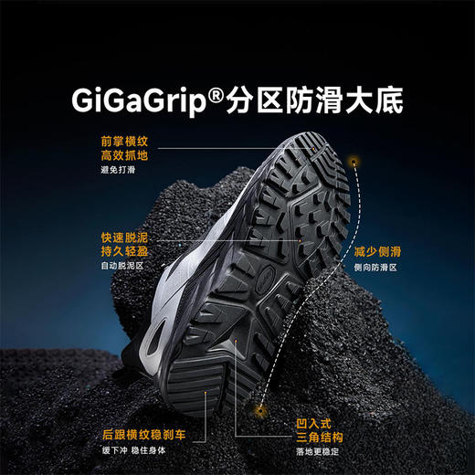 【户外鞋的耐磨防护+跑鞋的缓震支撑+休闲鞋的舒适透气】翱戈AVOCCO超临界缓震越野徒步鞋 商品图1