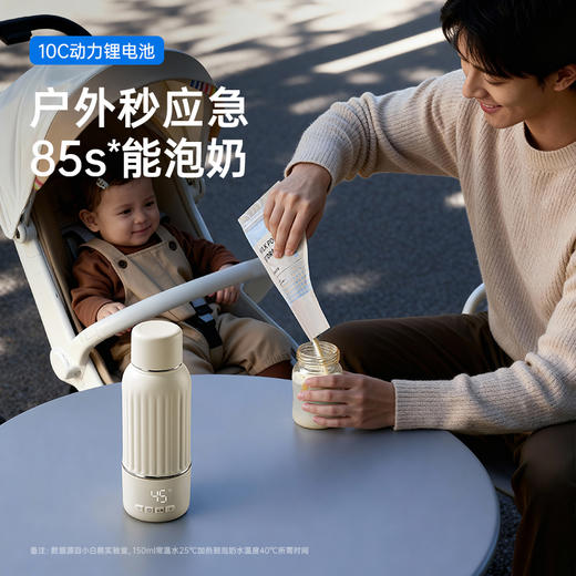 小白熊 便携式恒温电热水杯锂电烧开模式伍佰II代65w闪充 商品图2