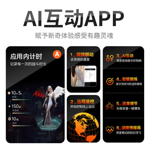 谜姬 夜神（原晨曦）双伸缩手柄加温app飞机杯【控价产品】 商品图1
