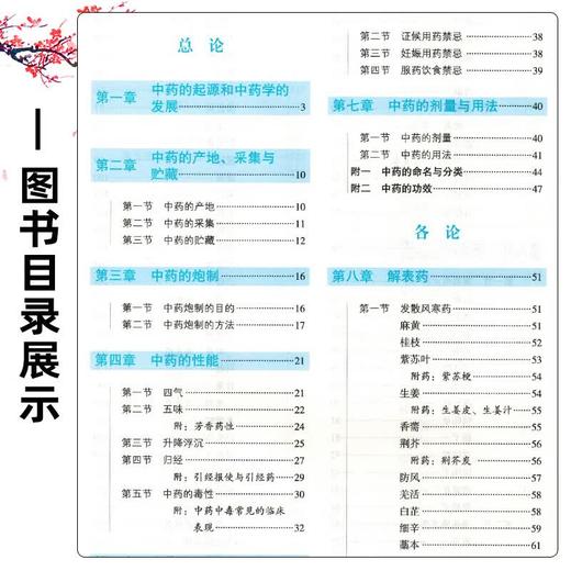 中药学 第6六版 钟赣生 杨柏灿 全国中医药行业高等教育十五五规划教材 供中医学针灸推拿学中药学等专业用 中国中医药出版社 商品图4