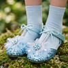 littlewinkaa童鞋女童公主水晶鞋2026春秋雪花钻蝴蝶结魔术贴凉鞋 商品缩略图6