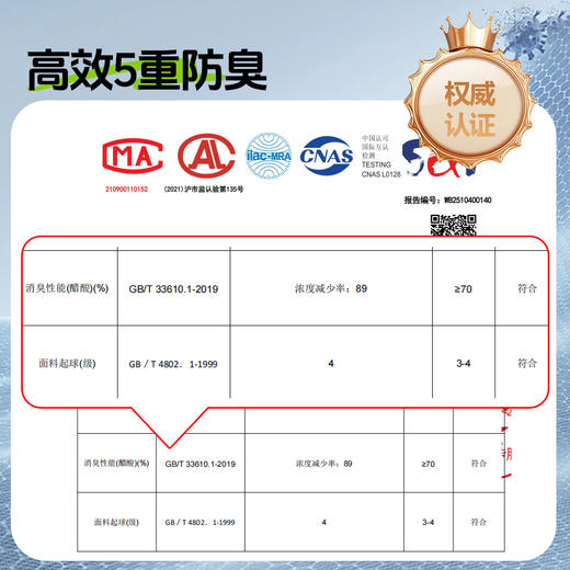生态竹纤维消臭袜 高达89%消臭率 吸汗速干超透气 连穿7天不臭 男女同款 商品图6