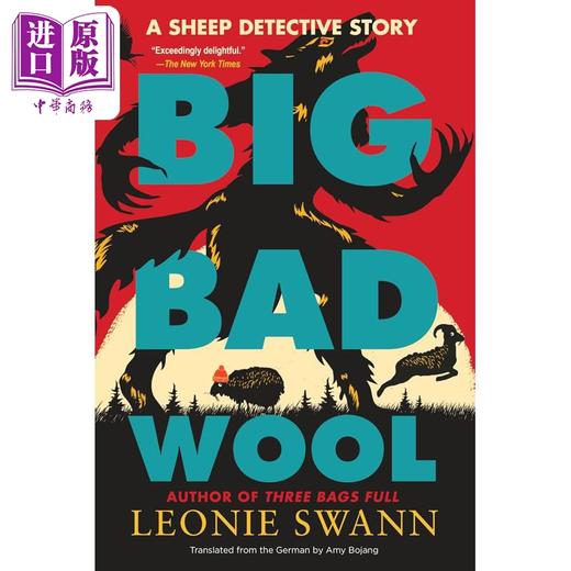 预售 【中商原版】大坏羊毛 绵羊侦探团系列 第2部 英文原版 Big Bad Wool Leonie Swann translated by Amy Bojang 商品图1