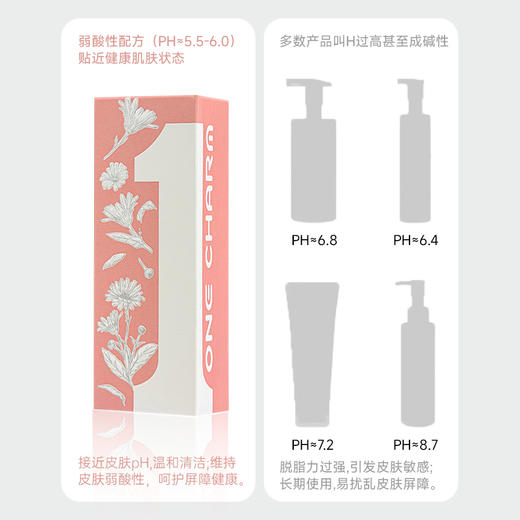 ONECHARM壹白 洁面慕斯系列 控油保湿 亲肤洁面 120ml/瓶 商品图4