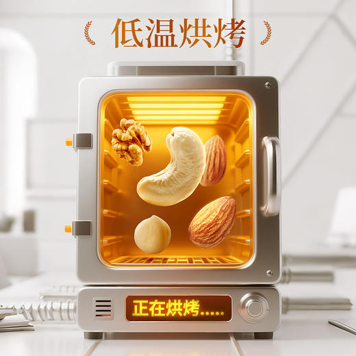 【沃隆】 混合坚果 优选款 量贩装 500g/罐 孕妈大罐装休闲零食营养无添加果仁健身 商品图4