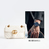【95新】GUCCI古驰Marmont系列446744白色金扣马蒙22单肩斜挎链条包女士210526AK18 商品缩略图8