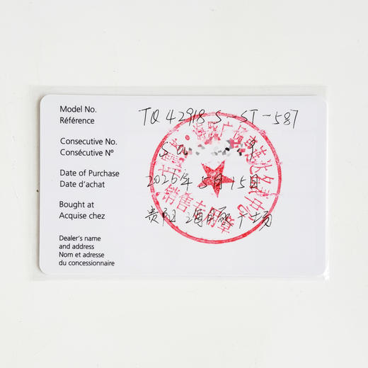 【全新】TITONI梅花TQ 42918 S-ST-587石英机芯24.5mm（女款）纤薄系列精钢190526NJ02 商品图2