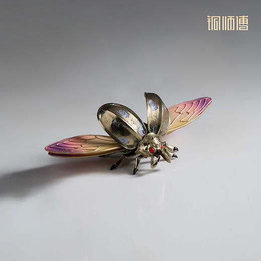 铜师傅 正版授权《凡人动画之噬金虫》凡人修仙传动漫周边铜摆件 商品图3