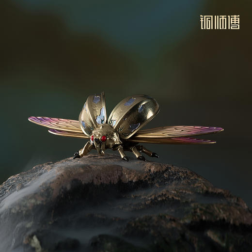 铜师傅 正版授权《凡人动画之噬金虫》凡人修仙传动漫周边铜摆件 商品图1