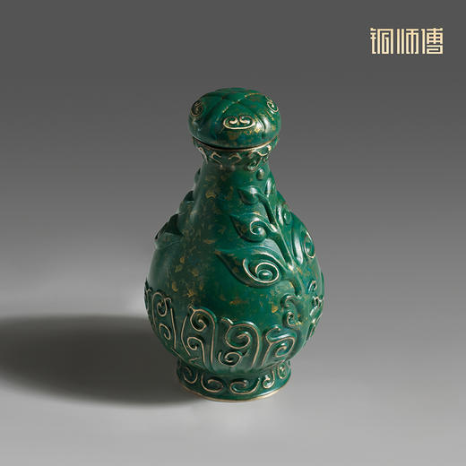 铜师傅 正版授权《凡人动画之掌天瓶》韩立小绿瓶 凡人修仙传摆件 商品图3