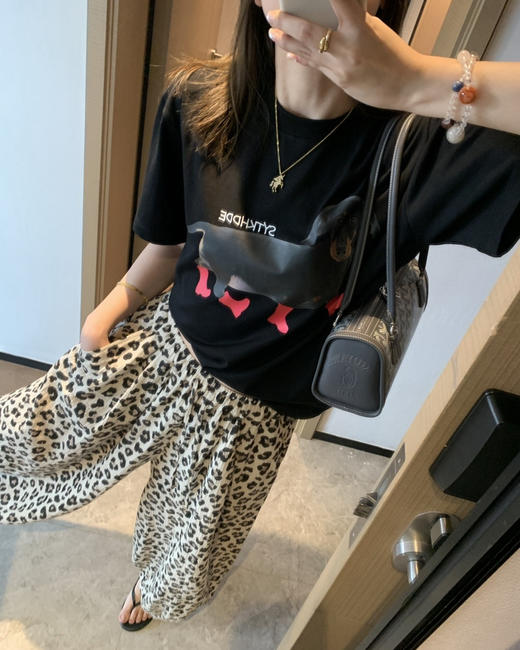 原单Asent*boom100%纯棉美式腊肠狗T恤052203 商品图4
