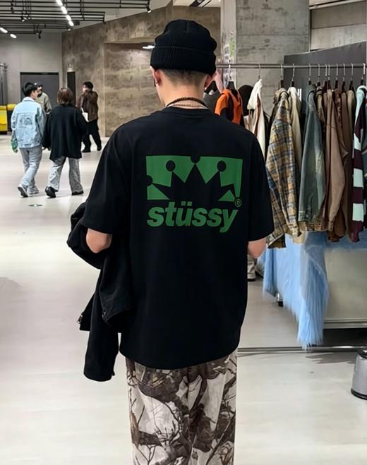 STU皇冠字母印花短袖T恤  TX696 商品图1