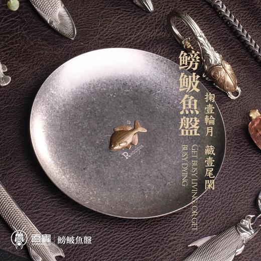 吾蟲-小鱼盘 不锈钢收纳盘摆件 鳑鲏鱼展示盘 复古家居装饰托盘礼物【官方授权】【48小时发货】 商品图1