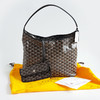 【全新】GOYARD戈雅Bohème Hobo包袋BOHEMEPMLTY01CL01P经典款黑色老花HOBO子母包单肩腋下包女士210526NJS26 商品缩略图1