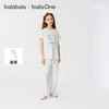 【balaOne】巴拉巴拉女童睡衣套装夏季空调服短袖套装家居服甜美 商品缩略图1