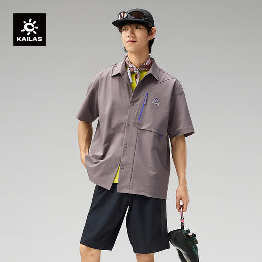 KAILAS凯乐石 男款9a翻领衬衫 KG2619120 商品图0