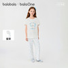 【balaOne】巴拉巴拉女童睡衣套装夏季空调服短袖套装家居服甜美 商品缩略图0