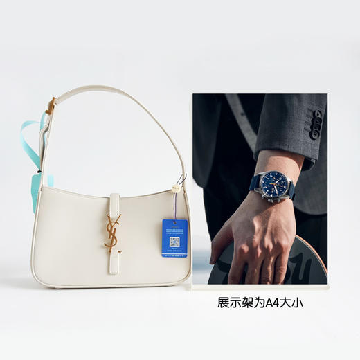 【95新】YSL圣罗兰657228白色LE5A7 HOBO腋下包单肩包女士210526AK19 商品图9