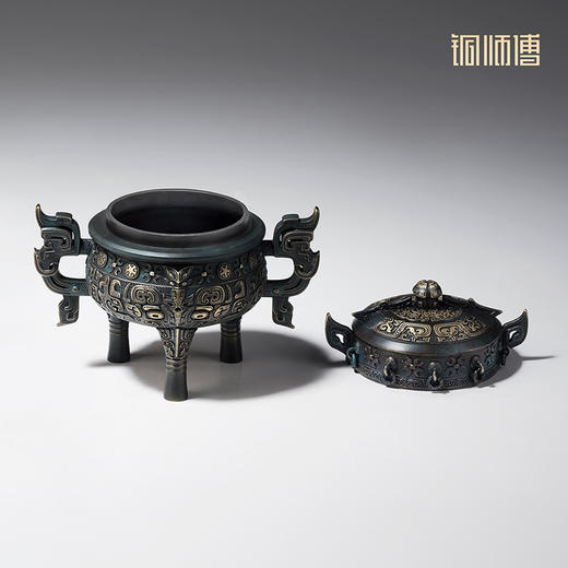 铜师傅 正版授权《凡人动画之虚天鼎》凡人修仙传动漫周边铜摆件 商品图4