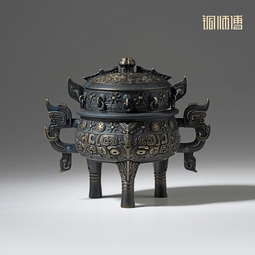铜师傅 正版授权《凡人动画之虚天鼎》凡人修仙传动漫周边铜摆件 商品图1