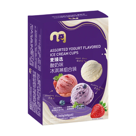 麦德龙 麦臻选 混合酸奶小杯冰淇淋 60g*6