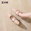 ZHR则则法式一字扣粗跟玛丽珍鞋2026新款时尚方头百搭ins浅口单鞋★ 商品缩略图8