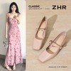 ZHR则则法式一字扣粗跟玛丽珍鞋2026新款时尚方头百搭ins浅口单鞋★ 商品缩略图3