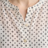 PALUOPO/PL14姆米双绉宽松透气减龄印花衬衫女ES260063Z 商品缩略图3