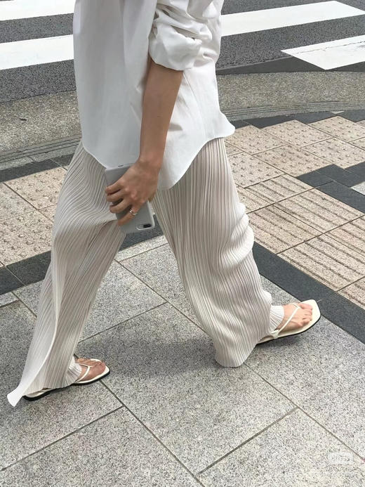 口碑isseymiyak*e 三宅哈伦裤百褶裤 商品图1