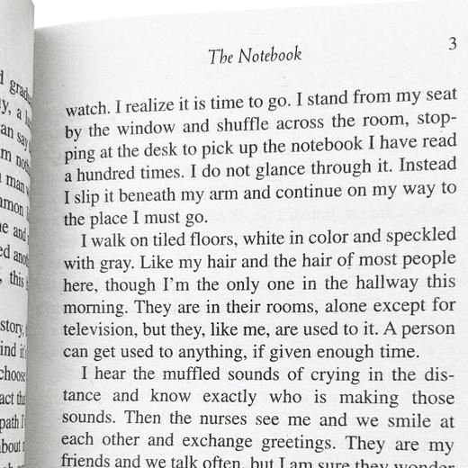 恋恋笔记本 英文原版 The Notebook 恋恋记事本 尼古拉斯 斯帕克斯 Nicholas Sparks 英文版爱情小说 进原版英语书籍 商品图2