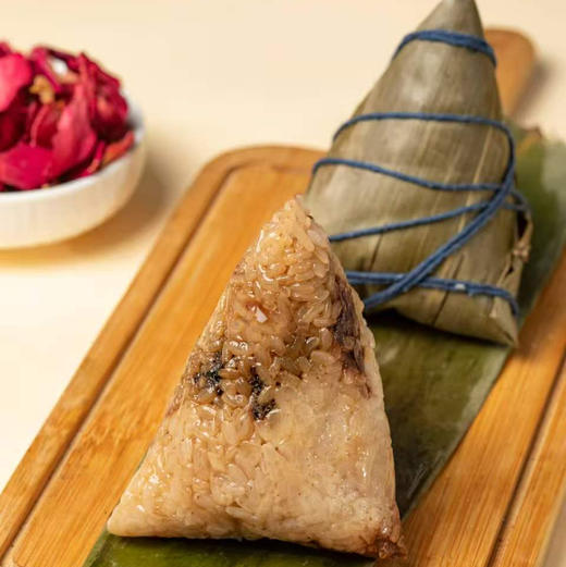 【下单后48小时发货】五福粽礼盒1kg/盒 内含：大黄米红枣粽100g*2、蜜枣粽100g*2、豆沙粽100g*2、八宝粽100g*2、燕麦杂粮粽100g*2 商品图3