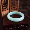 【天然正品】A货翡翠 天然正桩细腻无纹裂糯种57.5号翡翠手镯090425AH13 商品缩略图6
