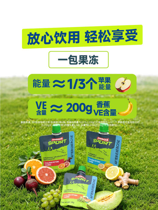 MM 山姆 ANDROS安德鲁运动果冻 60g*11/21袋（三口味） 商品图4