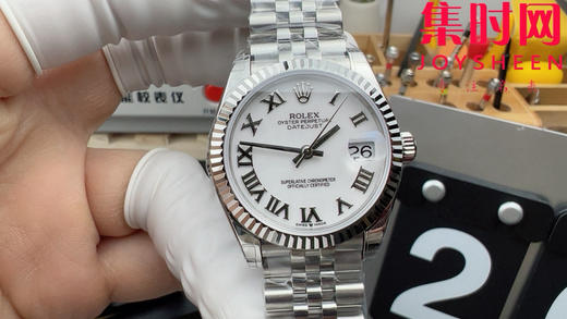 劳力士GS日志型系列 女款31mm 日志31系列 白罗马 女士腕表 搭载改Cal.2236全自动机械机芯 商品图1
