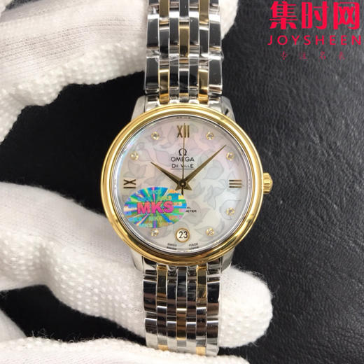 MKS欧米茄碟飞系列 蝶飞经典女款系列 女士机械腕表 表盘尺寸：32.7*9.5mm 专柜原装尺寸 商品图0