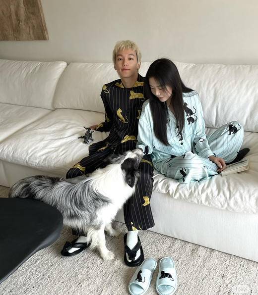 tbh野兽派同款猎豹印花家居服睡衣套装0525 商品图13