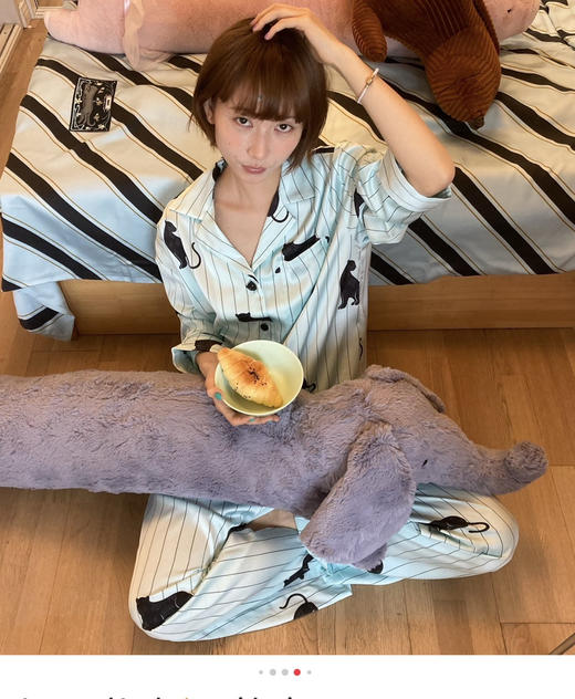 tbh野兽派同款猎豹印花家居服睡衣套装0525 商品图4