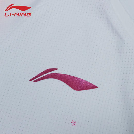 李宁羽毛球服志田千阳同款马来西亚大师赛大赛服运动上衣AAYW208 商品图2