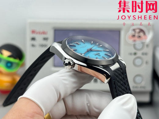 OVS欧米茄海马150米系列"绿松石" 男士腕表 欧米茄海马Aqua Terra新作 黑摆轮 表径41mm 商品图6