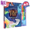 【中商原版】火翼飞龙官方涂色书 彩绘玻璃风格 KlutzPress Wings of Fire Stained Glass Art 英文原版 Klutz 填色书休闲益智绘本 商品缩略图0