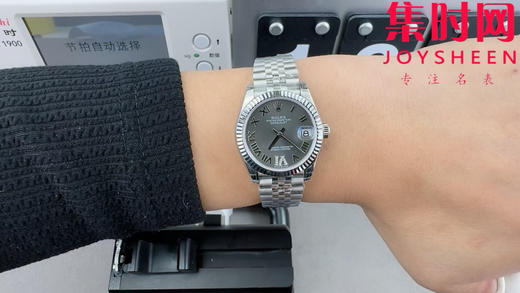 劳力士GS日志型系列 女款31mm 日志31系列 灰罗马 女士腕表 搭载改Cal.2236全自动机械机芯 商品图8